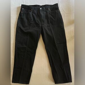Levi Strauss Men’s Black 550 denim jeans